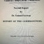 pub 19  Scriven Report - employment of children in the potteries 1843.